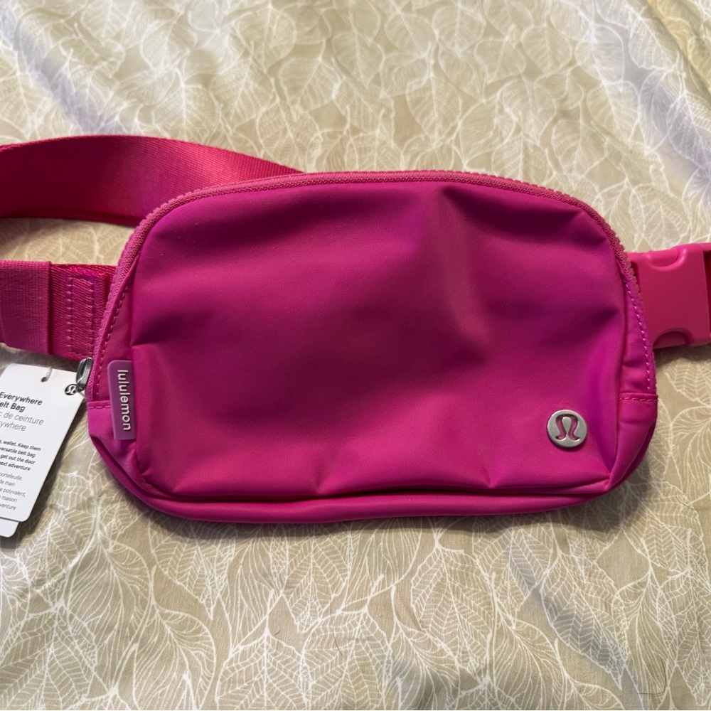 Lululemon Athletica Vibrant Pink Crossbody Bag